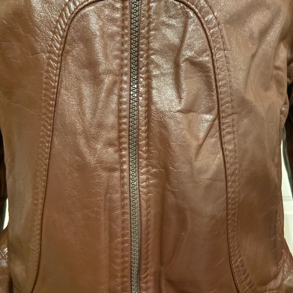 THE LEATHER RANCH GENUINE LEATHER 70s JACKET - Picture 3 of 8